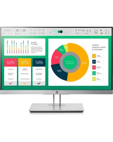 HP EliteDisplay E223 21.5" Full HD IPS Monitor – DP, HDMI, VGA