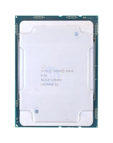Intel Xeon Gold 6134 3.2GHz | 8-Core Serverprocessor met 24.75MB Cache