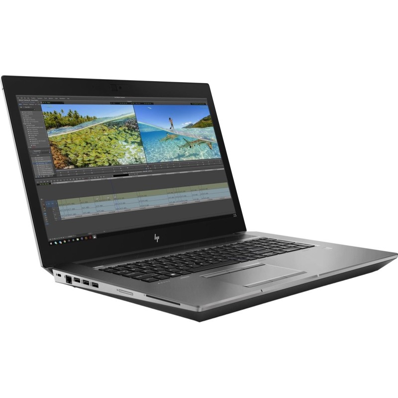 HP ZBook 17 G6 – i7-9850H, 32GB RAM, 500GB NVMe SSD, RTX 5000, 17" FHD, Win 11 Pro