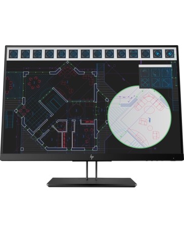 HP Z24i G2 24" IPS Monitor – WUXGA 1920x1200 LED, Grade B, Zwart