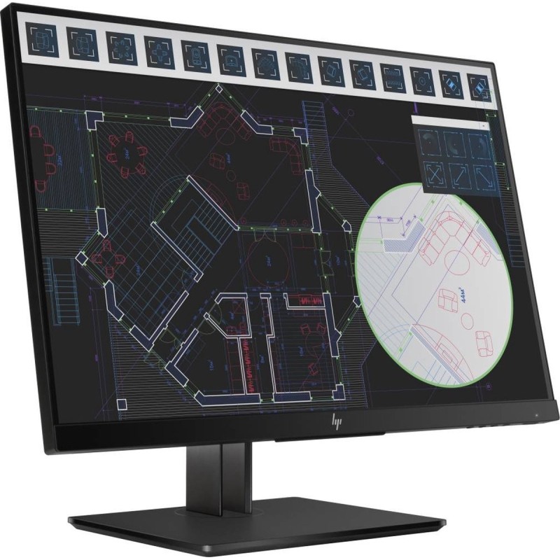 HP Z24i G2 24" IPS Monitor – WUXGA 1920x1200 LED, Grade B, Zwart