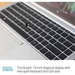 HP EliteBook 840 G7, i5-10310U, 16GB RAM, 256GB SSD, 14" FHD, Win 11 Pro, QWERTY