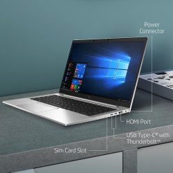 HP EliteBook 840 G7, i5-10310U, 16GB RAM, 256GB SSD, 14" FHD, Win 11 Pro, QWERTY