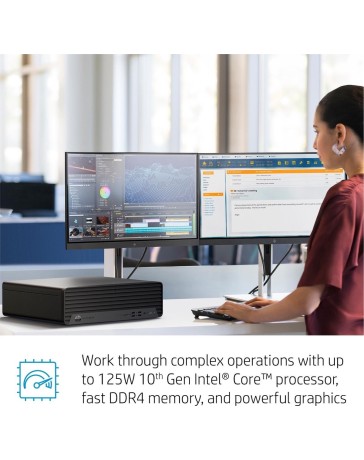 HP EliteDesk 800 G6 SFF, i5-10400, 16GB, 256GB SSD, Win 11 Pro
