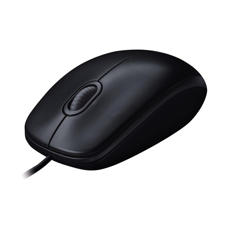 Logitech M100 Bedrade Muis – USB – Plug & Play – Zwart