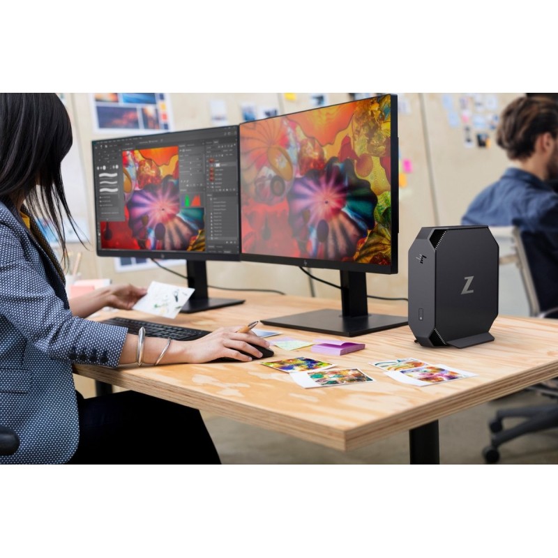 HP Z2 G4 Workstation, i5-8600, 16GB, 256GB SSD, Quadro P1000, Win 11 Pro