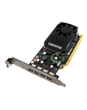 nVidia Quadro P620 2GB Grafische Kaart – 4x Mini DP