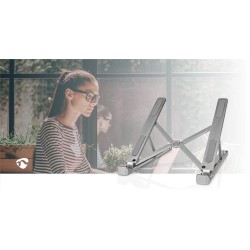 Notebookstandaard Aantal standen: 6, 17 ",  Zonder Verlichting