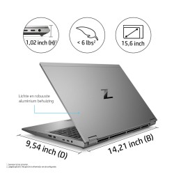 HP ZBook Fury 17 G8, i7-11850H, 32GB, 1TB NVMe, RTX A3000, Win 11