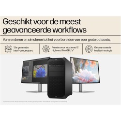 HP Z4 G5 Workstation – Xeon W3-2425 4.40GHz, 32GB DDR5, 1TB NVMe, RTX 4000, Win 11 Pro