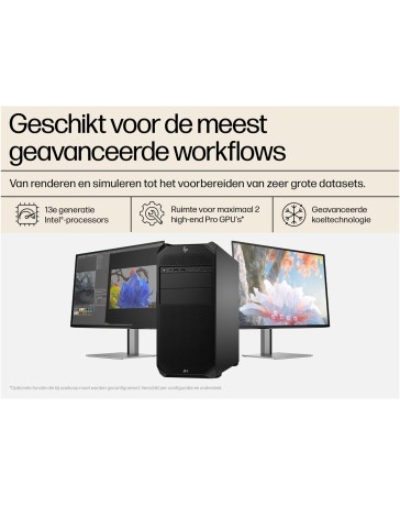 HP Z4 G5 Workstation – Xeon W3-2425 4.40GHz, 32GB DDR5, 1TB NVMe, RTX 4000, Win 11 Pro
