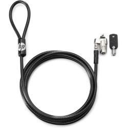 HP Keyed Cable Lock 10 mm | Laptop Beveiligingsslot met Sleutel