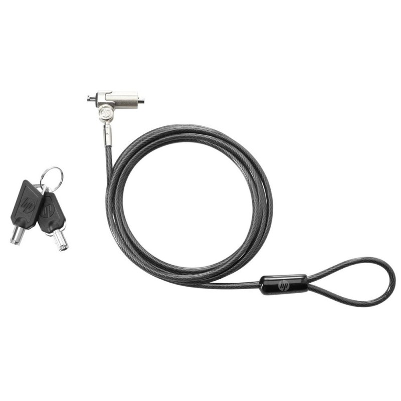 HP Keyed Cable Lock 10 mm | Laptop Beveiligingsslot met Sleutel