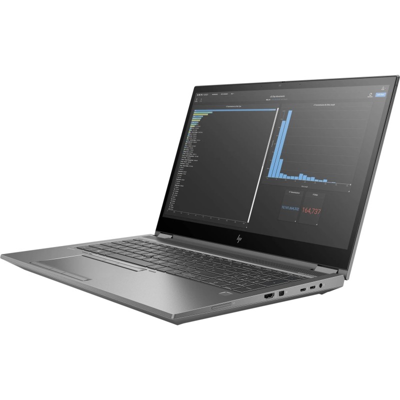 HP ZBook Fury 15 G7, i7-10850U, 16GB, 256GB SSD, Quadro T2000, Win 11 Pro