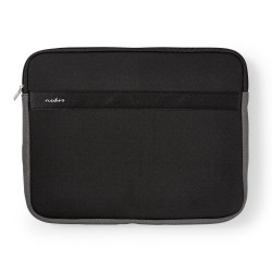 Notebookhoes  13 - 14 "  Neopreen -  Antraciet / Zwart  20 mm  270 mm  335 mm