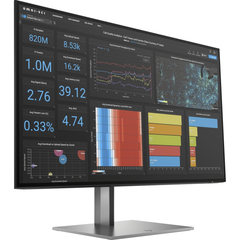 HP Z27q G3 QHD Monitor – 27” IPS, 2560x1440, USB-C, Maas Computers