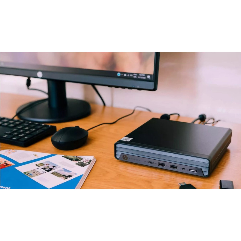HP Elite 600 G9 Mini, Intel i5-12500, 16GB DDR5, 256GB NVMe, Windows 11 Pro