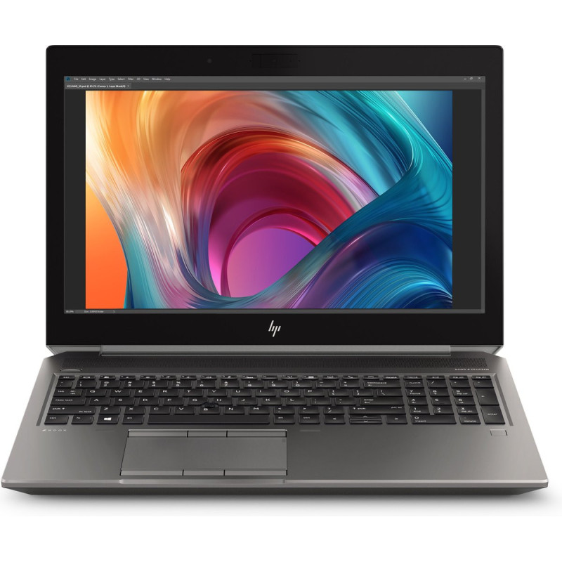 HP ZBook 15 G6, i7-9850H, 32GB, 512GB SSD, Quadro T1000, Win 11 Pro