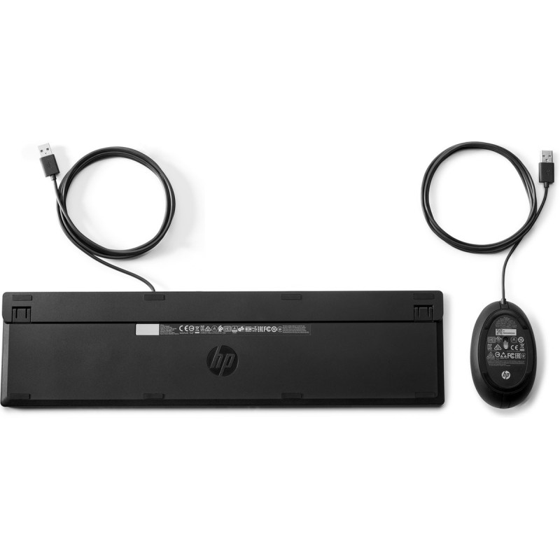 HP 320MK Muis en Toetsenbord – USB Bedraad voor Desktopgebruik