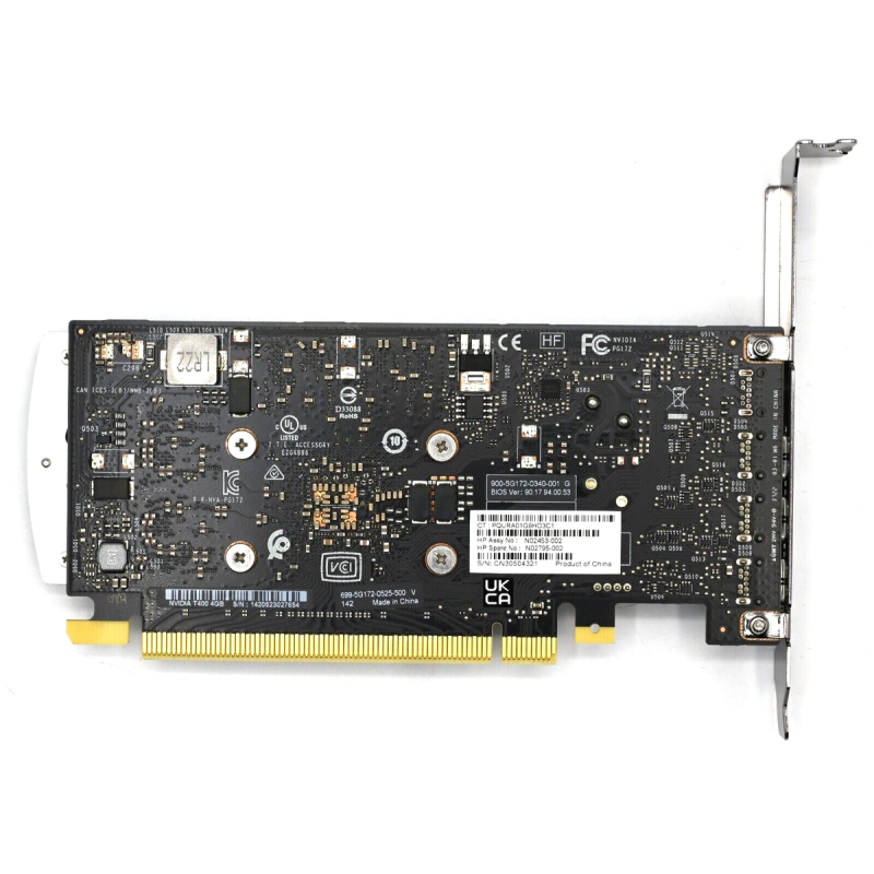 NVIDIA T400 2GB, Professionele Grafische Kaart, Compact & Energiezuinig