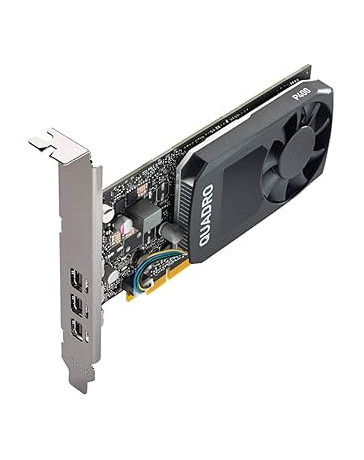 NVIDIA Quadro P400 2GB, HighProfile Grafische Kaart, 3x Mini DisplayPort