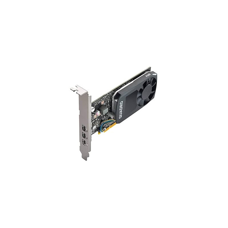 NVIDIA Quadro P400 2GB, HighProfile Grafische Kaart, 3x Mini DisplayPort