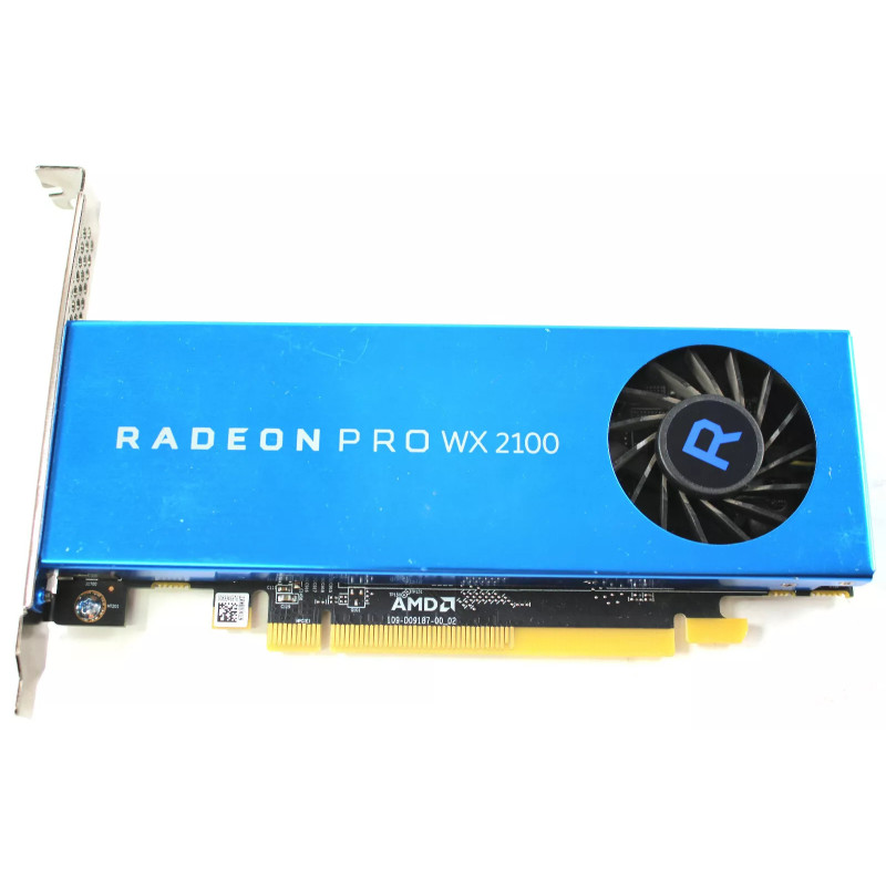 AMD Radeon Pro WX 2100 – 2GB GDDR5 Workstation Videokaart | DisplayPort & mini-DP | Lage Energieverbruik