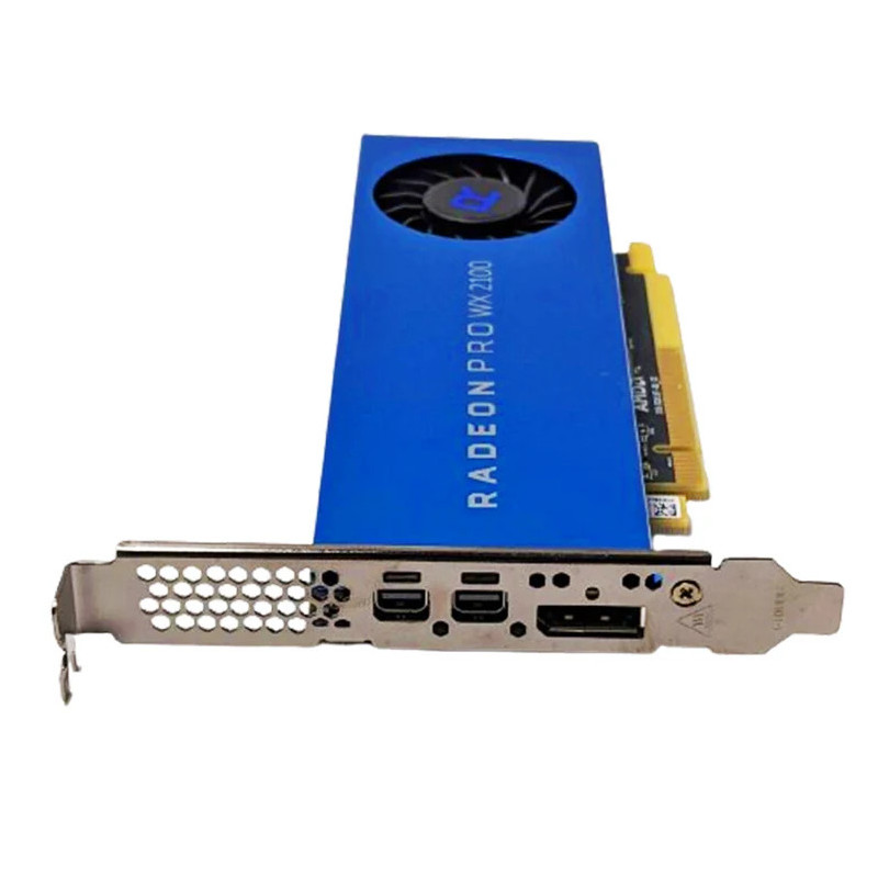 AMD Radeon Pro WX 2100 – 2GB GDDR5 Workstation Videokaart | DisplayPort & mini-DP | Lage Energieverbruik