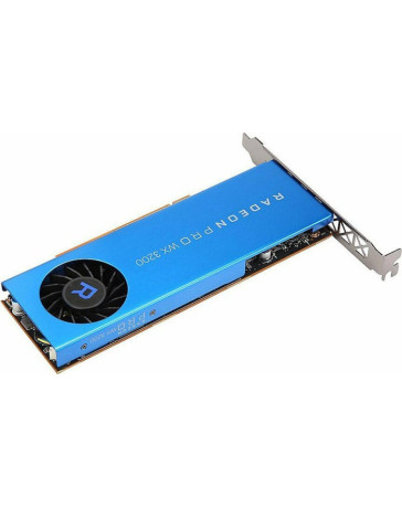 AMD Radeon Pro WX 3200 – 4GB GDDR5 Workstation Videokaart, 4× DisplayPort, Low-Profile & Energiezuinig
