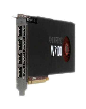 AMD FirePro W7100 8GB GDDR5 Videokaart – Krachtige Workstation GPU voor CAD & 3D
