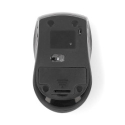 Compacte Draadloze Muis - USB Nano,1600 DPI, Bereik tot 10m