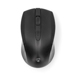 Compacte Draadloze Muis - USB Nano,1600 DPI, Bereik tot 10m