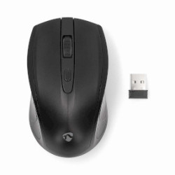 Compacte Draadloze Muis - USB Nano,1600 DPI, Bereik tot 10m