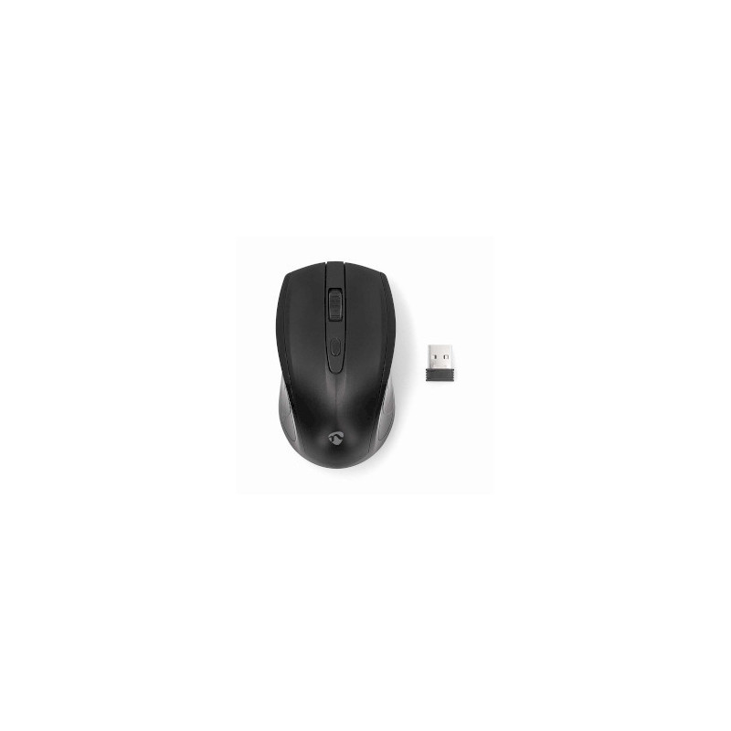 Compacte Draadloze Muis - USB Nano,1600 DPI, Bereik tot 10m