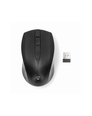 Compacte Draadloze Muis - USB Nano,1600 DPI, Bereik tot 10m