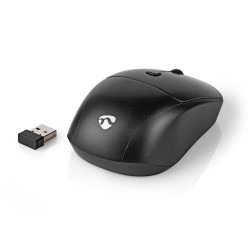 Draadloos Toetsenbord en Muis Set, Nano USB Ontvanger & Multimediatoetsen