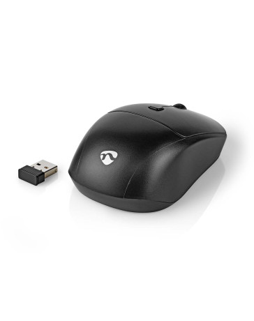Draadloos Toetsenbord en Muis Set, Nano USB Ontvanger & Multimediatoetsen