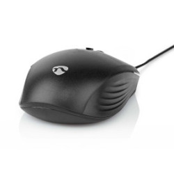 Bekabelde USB-muis met 6 knoppen, Ergonomisch & Comfortabel, DPI tot 3600