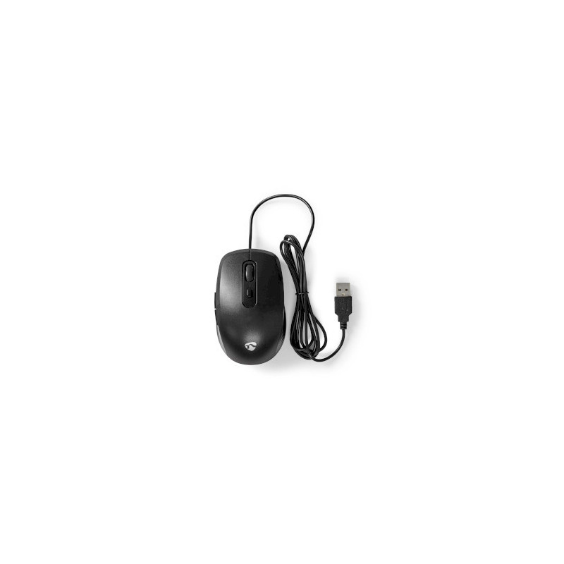 Bekabelde USB-muis met 6 knoppen, Ergonomisch & Comfortabel, DPI tot 3600