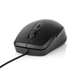 Bekabelde USB-muis met 6 knoppen, Ergonomisch & Comfortabel, DPI tot 3600