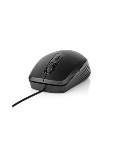 Bekabelde USB-muis met 6 knoppen, Ergonomisch & Comfortabel, DPI tot 3600