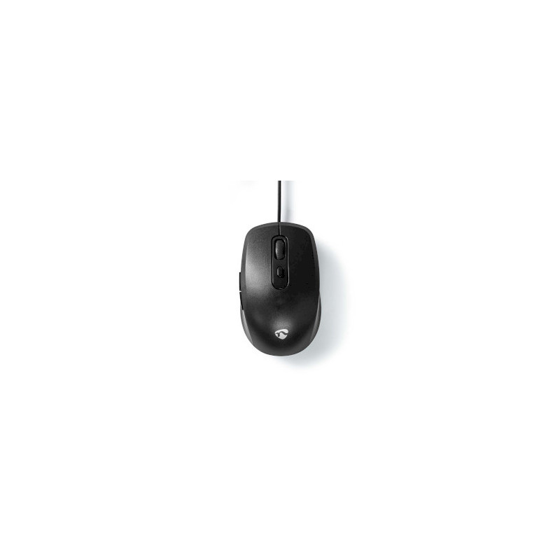 Bekabelde USB-muis met 6 knoppen, Ergonomisch & Comfortabel, DPI tot 3600