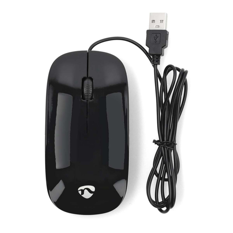 Ergonomische USB-muis – Comfort & 1000 DPI