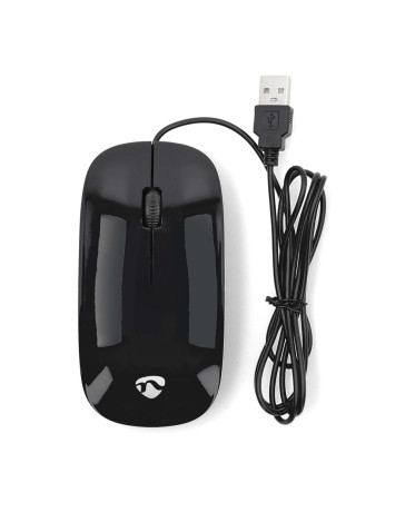 Ergonomische USB-muis – Comfort & 1000 DPI