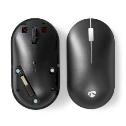 Draadloze Oplaadbare Muis – 1200 DPI, USB-A/C, Compact