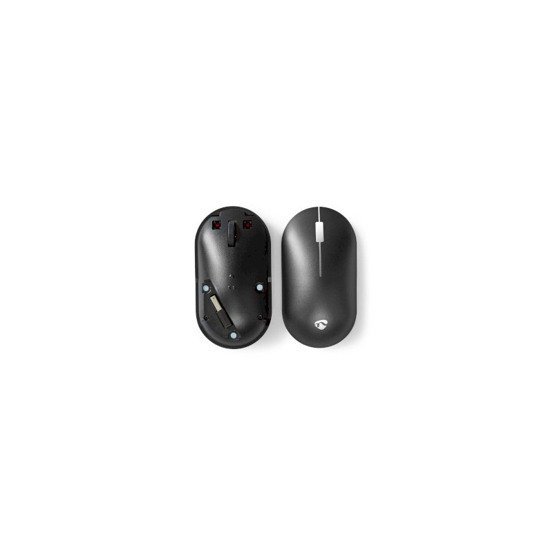 Draadloze Oplaadbare Muis – 1200 DPI, USB-A/C, Compact