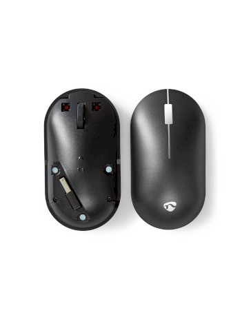 Draadloze Oplaadbare Muis – 1200 DPI, USB-A/C, Compact
