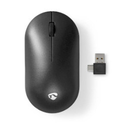 Draadloze Oplaadbare Muis – 1200 DPI, USB-A/C, Compact
