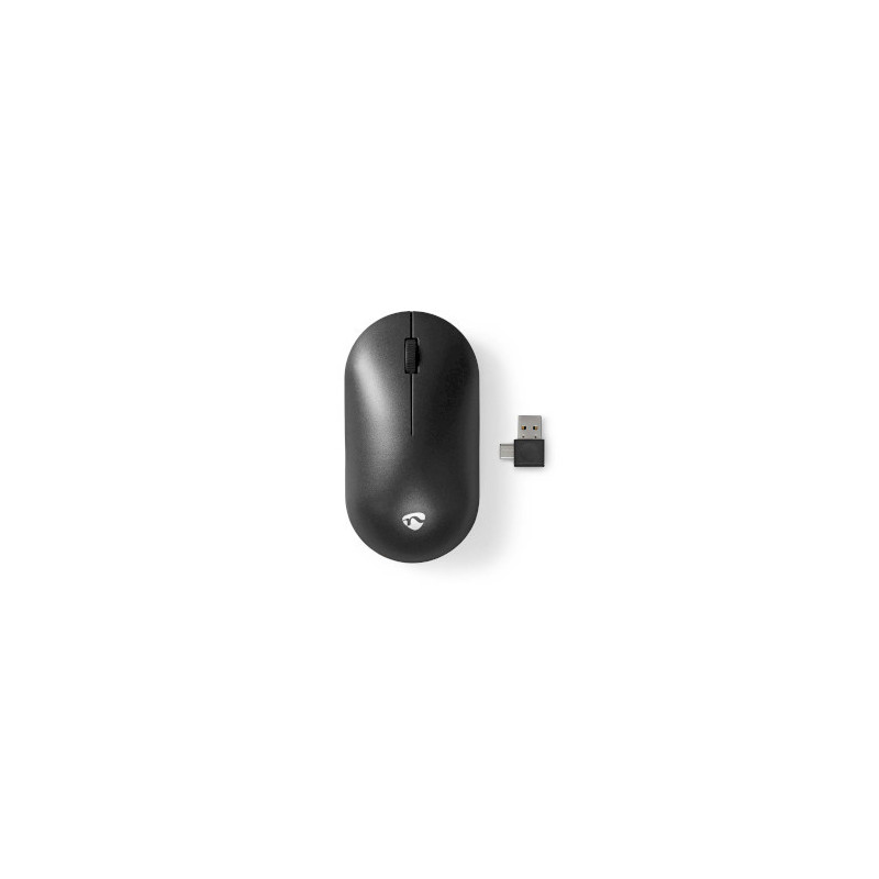 Draadloze Oplaadbare Muis – 1200 DPI, USB-A/C, Compact