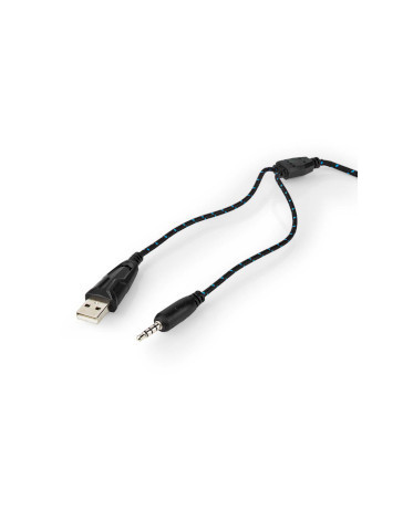Lichtgewicht Gaming-Headset met LED & Stereogeluid
